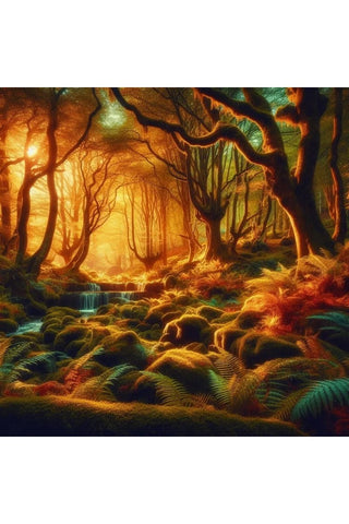 Oakhart Whispering Falls Print Framed | Angel Clothing