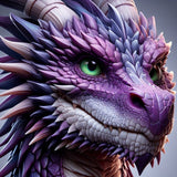 Oakhart Amethyst Guardian Print Framed | Angel Clothing