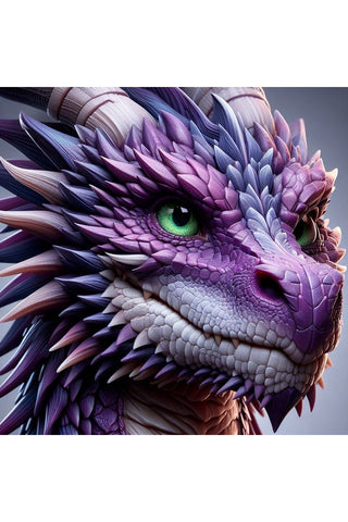 Oakhart Amethyst Guardian Print Framed | Angel Clothing