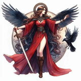 Oakhart Warrior's Grace Print Framed | Angel Clothing