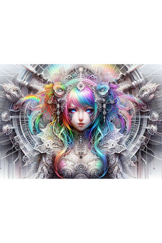 Oakhart The Rainbow Oracle Print Framed | Angel Clothing