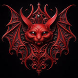 Oakhart Crimson Familiar Print Framed | Angel Clothing