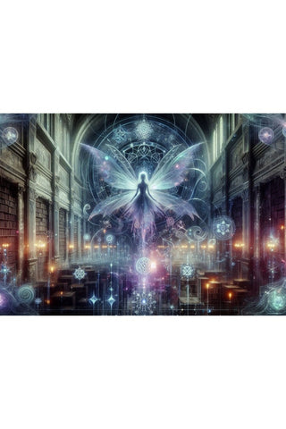 Oakhart The Soul of the Library Print Framed | Angel Clothing