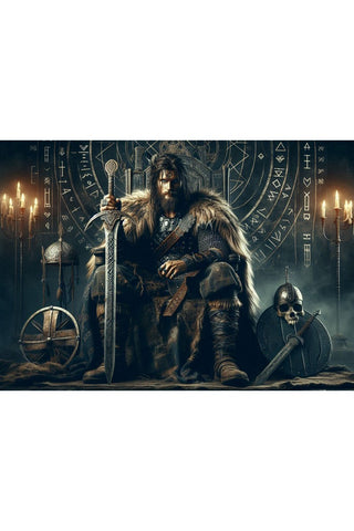 Oakhart Throne of the North Print Framed | Angel Clothing