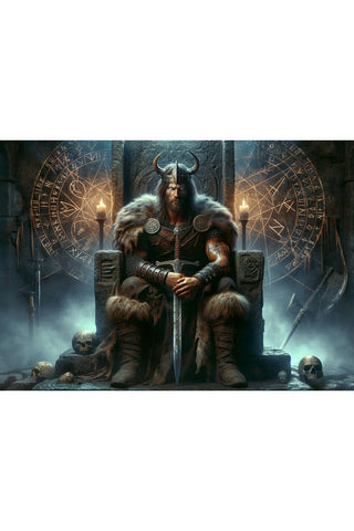Oakhart The Viking Lord Print | Angel Clothing