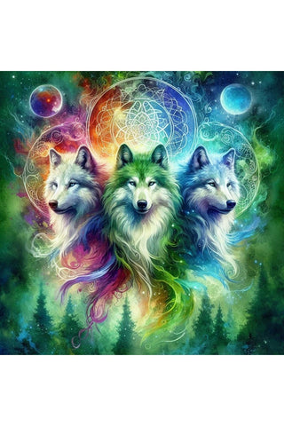 Oakhart Guardians of the Elements Print Framed | Angel Clothing