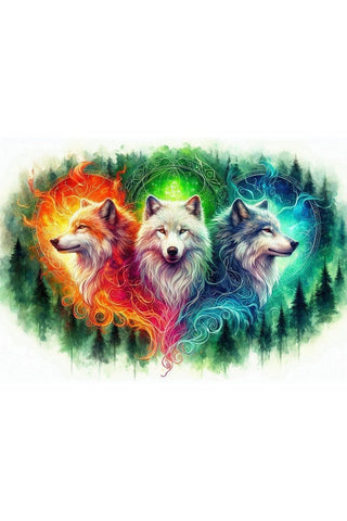 Oakhart The Elemental Trio Print Framed | Angel Clothing