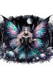 Oakhart The Lunar Faerie Print Framed | Angel Clothing