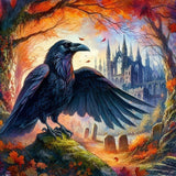 Oakhart Autumn Guardian Print Framed | Angel Clothing