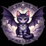 Oakhart Astral Kitten Print | Angel Clothing