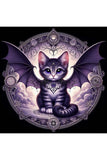 Oakhart Astral Kitten Print | Angel Clothing