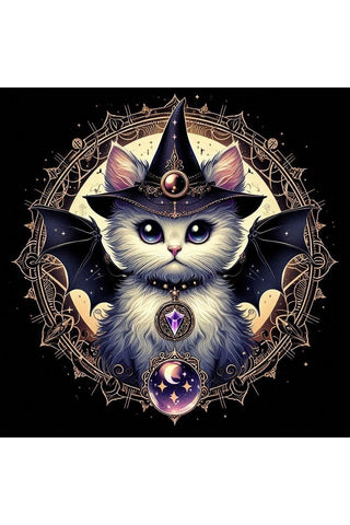 Oakhart The Witch's Familiar Print Framed | Angel Clothing