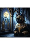Oakhart The Pharaoh's Cat Print Framed | Angel Clothing