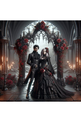 Oakhart Dark Elegance Print Framed | Angel Clothing