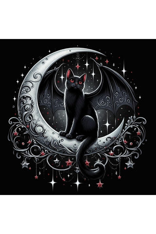 Oakhart Midnight Moon Guardian Print framed | Angel Clothing