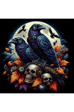 Oakhart Ravens of the Autumn Moon Print Framed | Angel Clothing
