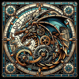 Oakhart Gearfang Print Framed | Angel Clothing