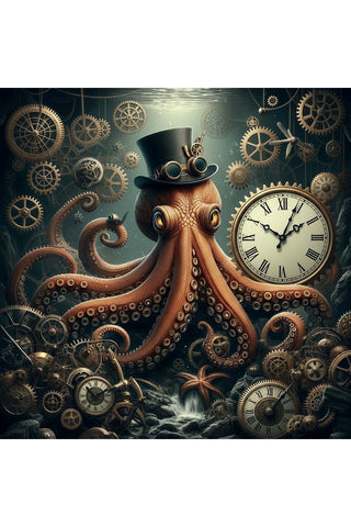 Oakhart The Inventor of the Deep Print Framed | Angel Clothing