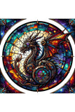Oakhart A Dragon of Gears and Glass Print Framed | Angel Clothing