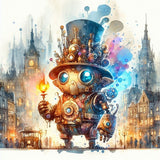 Oakhart Gears and Glimmer Print Framed | Angel Clothing