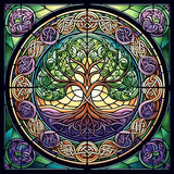 Oakhart The Celtic Tree Print Framed | Angel Clothing