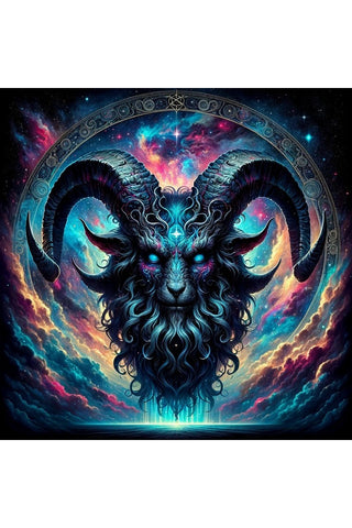 Oakhart Mythos of the Ram Print Framed | Angel Clothing