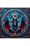 Oakhart Baphomet's Halo Print Framed | Angel Clothing