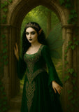 Oakhart The Emerald Queen Print Framed | Angel Clothing