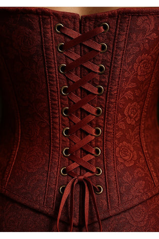 Oakhart Crimson Ties Print Framed | Angel Clothing