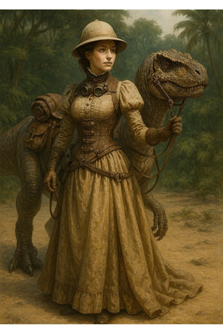 Oakhart Lady of the Lost World Print Framed | Angel Clothing