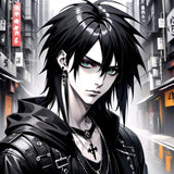 Oakhart Tokyo Shadow Print Framed | Angel Clothing