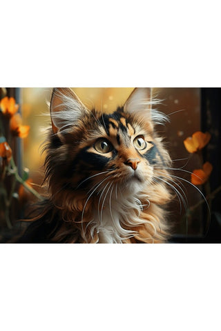 Oakhart Autumnal Whiskers Print Framed | Angel Clothing