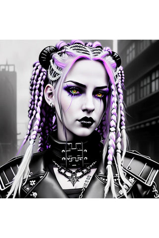 Oakhart Chromatic Gaze Print Framed | Angel Clothing