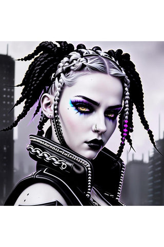 Oakhart Urban Valkyrie Print Framed | Angel Clothing