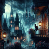 Oakhart Midnight Magic Print Framed | Angel Clothing