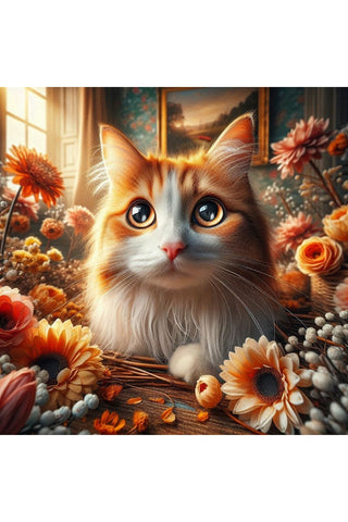 Oakhart Cozy Companion Print Framed | Angel Clothing