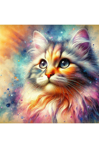 Oakhart Cosmic Gaze Print Framed | Angel Clothing