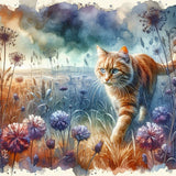 Oakhart Hunter in the Heather Print Framed | Angel Clothing