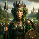 Oakhart Brigid, The Exalted One Print Framed | Angel Clothing