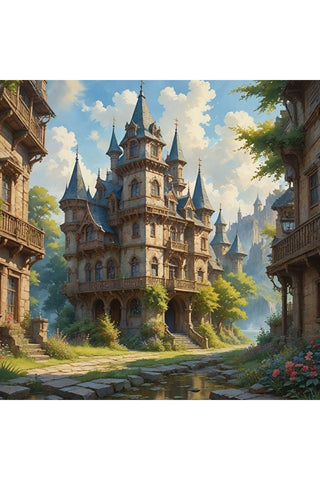 Oakhart The Castle Inn Print Framed | Angel Clothing