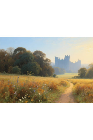 Oakhart Autumn Glow Print Framed | Angel Clothing