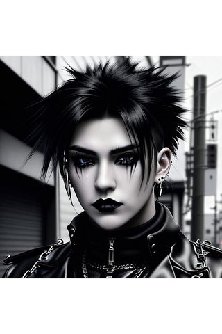 Oakhart Shadows and Steel Print Framed Shadows and Steel | Angel Clothing