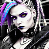 Oakhart Neon Rebellion Print Framed | Angel Clothing