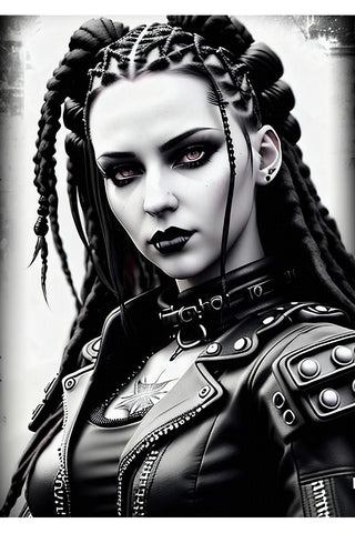 Oakhart Braided in Shadows Print Framed | Angel Clothing