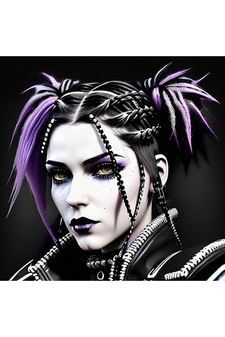 Oakhart Electric Rebel Print Framed | Angel Clothing