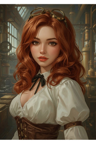 Oakhart The Machinists Daughter Print Framed | Angel Clothing