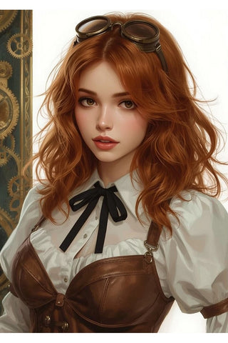 Oakhart The Cogsmith's DaughterPrint Framed | Angel Clothing