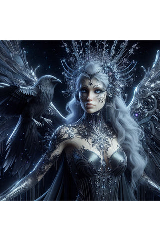 Oakhart Raven Frost Queen Picture | Angel Clothing