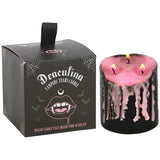Small Pink Vampire Tears Pillar Candle | Angel Clothing