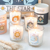 The Moon Vintage Tarot Vanilla Candle | Angel Clothing